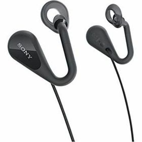 ソニー SONY イヤホン STH40DJP : インイヤー / 開放型 / デュアルリスニング / マイク付 2018年モデル ブラック STH40DJP B mxn26g8(ヘッドフォン/イヤフォン)