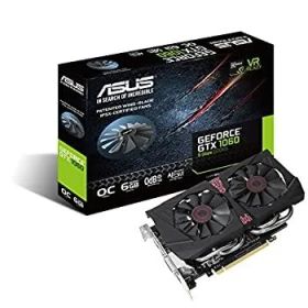 【中古】「非常に良い」ASUS NVIDIA GTX1060搭載ビデオカード GTX1060-O6G-9GBPS