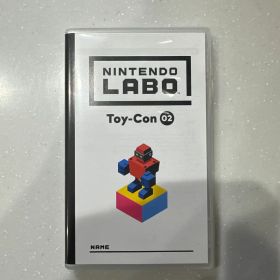 ニンテンドーラボ ロボットキット 02 Switchソフト（ケース付き）