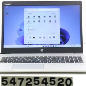 hp ProBook 450 G6 Core i3 8145U 2.1GHz/8GB/128G(SSD)/15.6W/FWXGA(1366x768)/Win11 【547254520】