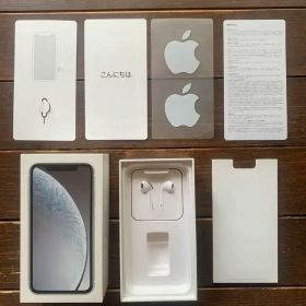 iPhone XR 256GB 箱 未使用EarPods SIMピン【極美品】
