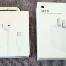 Apple EarPods USB-C & 20Wアダプター