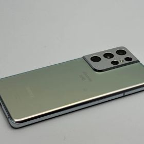 【訳あり】Galaxy S21 Ultra 5G SC-52B ファントムシルバー SIMフリー 白ロム