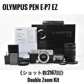 オリンパス OLYMPUS PEN E-P7 EZ ダブルズームキットミラーレス