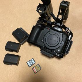Panasonic LUMIX DC−GH5S 三脚、sdカード、バッテリー付