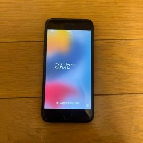 iPhone7 128GB simフリー ブラック ひび割れあり