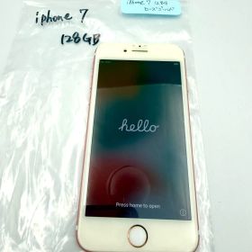 iphone 7 128GB ローズゴールド SIMフリー N8-2-12