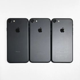 【中古・ジャンク・3台まとめ売り】iPhone7 32GB バッテリー79~89％ [3台] ブラック docomo 本体 ジャンク品 iPhoneまとめ売り ⑦