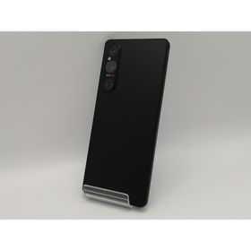 【中古】SONY au 【SIMフリー】 Xperia 1 V ブラック 12GB 256GB SOG10【大須アメ横】保証期間１ヶ月【ランクB】