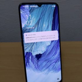 【LM-1-0074】OPPO A73 ネイビーブルー 本体