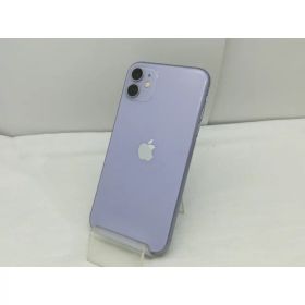 【中古】Apple 国内版 【SIMフリー】 iPhone 11 64GB パープル MWLX2J/A【川崎】保証期間1ヶ月【ランクC】