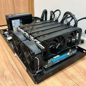 gtx1070相当×5 マイニングリグ