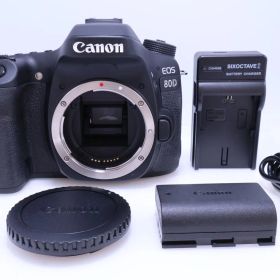 【9,914回 美品】Canon EOS 80D ボディ 一眼レフカメラ