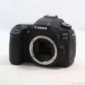 ソフマップ 〔中古品〕 EOS 80D ボディ ブラック【251】