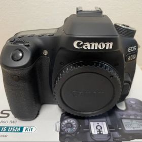 【新品】Canon EOS 80D デジタル一眼レフカメラ