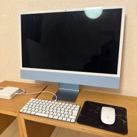 iMac M1 24インチ 4.5K 2021 ブルー 新品 127,860円 中古 | ネット最