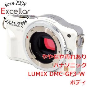 [bn:8] Panasonic LUMIX DMC-GF3-W ボディ 液晶画面いたみ