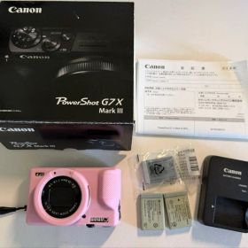 【美品】Canon デジタルカメラPowerShot G7X Mark III
