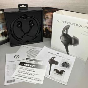 ジャンク BOSE QuietControl 30 wireless head phones ワイヤレスイヤホン ノイズキャンセリング 箱付き