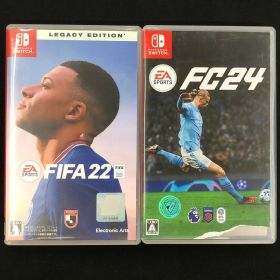 中古 Switch FIFA 22 FC24 セット 傷汚れあり