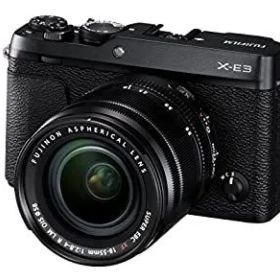 【中古】FUJIFILM ミラーレス一眼カメラ X-E3レンズキットブラック X-E3LK-B