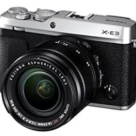 FUJIFILM ミラーレス一眼カメラ X-E3レンズキットシルバー X-E3LK-S