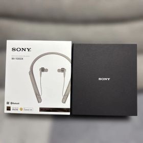美品！ SONY WI-1000X ワイヤレスノイズキャンセリングイヤホン