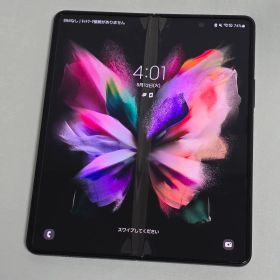 【新品同様】Galaxy Z Fold3 SIMフリー判定○ au版 電池も新品