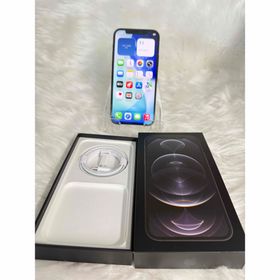 アイフォーン(iPhone)のiphone 12PROグラファイト 256GB国内版 SIMフリー 「箱付き」(スマートフォン本体)