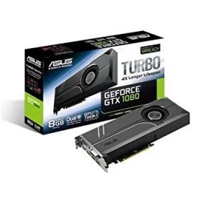 【中古】「未使用品」ASUS NVIDIA GeForce GTX1080搭載ビデオカード メモリ8GB TURBO-GTX1080-8G