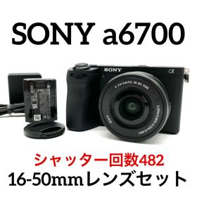 美品♪ 海外版 SONY a6700 ILCE-6700 16-50mmレンズ