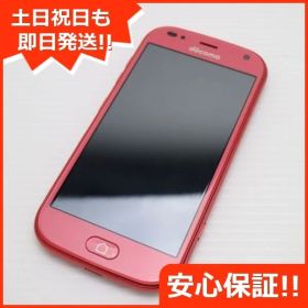 超美品 F-42A らくらくスマートフォン ピンク 即日発送 スマホ 白ロム 富士通 土日祝発送OK 08000