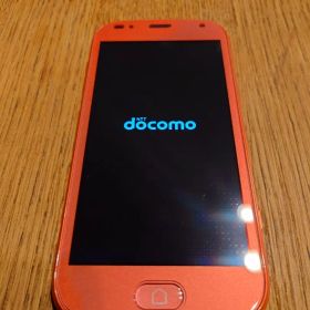docomo スマートフォン オレンジ f42A