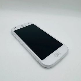 【美品】docomo らくらくスマートフォン F-42A ホワイト 富士通