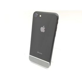 【中古】Apple au 【SIMロック解除済み】 iPhone 8 64GB スペースグレイ MQ782J/A【熊本】保証期間１ヶ月【ランクB】