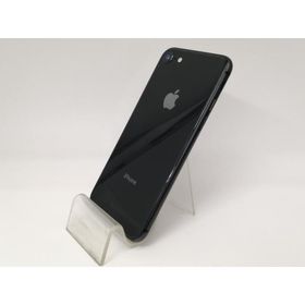 【中古】Apple au 【SIMロック解除済み】 iPhone 8 64GB スペースグレイ MQ782J/A【戸塚】保証期間１ヶ月【ランクB】