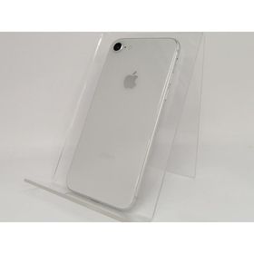 【中古】Apple au 【SIMロック解除済み】 iPhone 8 128GB シルバー MX1E2J/A【新宿東口】保証期間１ヶ月【ランクB】