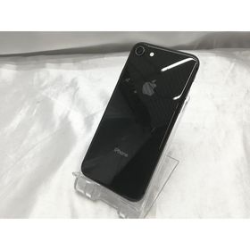 【中古】Apple docomo 【SIMロック解除済み】 iPhone 8 256GB スペースグレイ MQ842J/A【ECセンター】保証期間１週間【ランクC】