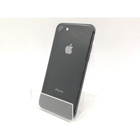 【中古】Apple au 【SIMロック解除済み】 iPhone 8 256GB スペースグレイ MQ842J/A【大宮東口】保証期間１週間【ランクC】