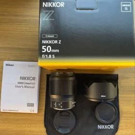 【美品】NIKKOR Z 50mm f/1.8 S レンズ
