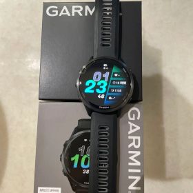 GARMIN FORERUNNER 970 デジタル腕時計 ブラック