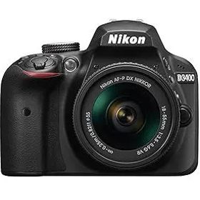 【中古】(非常に良い)Nikon デジタル一眼レフカメラ D3400 AF-P 18-55 VR レンズキット ブラック D3400LKBK