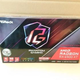【中古】 ASRock グラフィックボード AMD Radeon RX 6900 XT Phantom Gaming D 16G OC GDDR6 16GB ビデオカード