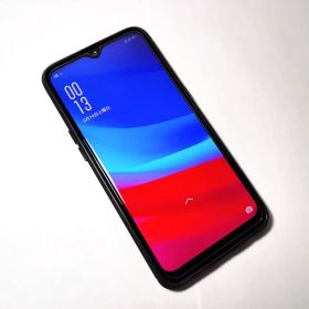 OPPO AX7 ブルー スマホ