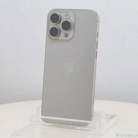 ソフマップ 〔中古品〕 iPhone16 Pro Max 256GB ナチュラルチタニウム MYWK3J／A SIMフリー【377】