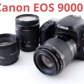 Canon EOS 9000D 標準&望遠&単焦点トリプルレンズセット