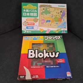 ブロックス 学研日本地図木製パズル おもちゃ 卓上ゲーム セット