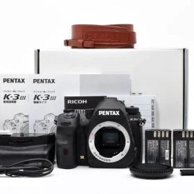 ★新品級★《ショット数20,836回》ペンタックス PENTAX K-3 Mark III Black Premium Kit ブラック 全世界限定1,000台★ YMA1105＃20