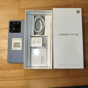 国内simフリー Xiaomi 13T Pro 本体 120W充電器あり