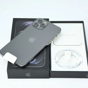 【液晶美品＊付属品完備】docomo SIMフリーiPhone12 Pro 128GB グラファイト